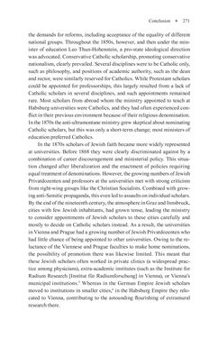 Bild der Seite - 271 - in Universities in Imperial Austria, 1848–1918 - A Social History of a Multilingual Space