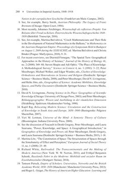 Image of the Page - 288 - in Universities in Imperial Austria, 1848–1918 - A Social History of a Multilingual Space