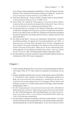 Image of the Page - 293 - in Universities in Imperial Austria, 1848–1918 - A Social History of a Multilingual Space
