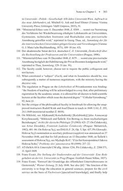 Bild der Seite - 303 - in Universities in Imperial Austria, 1848–1918 - A Social History of a Multilingual Space