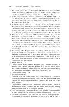 Bild der Seite - 306 - in Universities in Imperial Austria, 1848–1918 - A Social History of a Multilingual Space