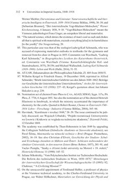 Bild der Seite - 312 - in Universities in Imperial Austria, 1848–1918 - A Social History of a Multilingual Space