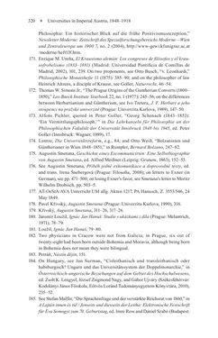 Bild der Seite - 320 - in Universities in Imperial Austria, 1848–1918 - A Social History of a Multilingual Space