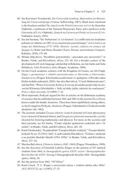 Image of the Page - 325 - in Universities in Imperial Austria, 1848–1918 - A Social History of a Multilingual Space