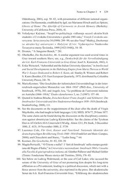 Image of the Page - 329 - in Universities in Imperial Austria, 1848–1918 - A Social History of a Multilingual Space