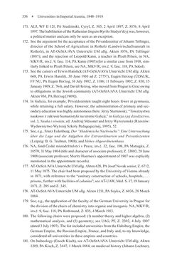 Image of the Page - 336 - in Universities in Imperial Austria, 1848–1918 - A Social History of a Multilingual Space