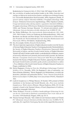 Bild der Seite - 338 - in Universities in Imperial Austria, 1848–1918 - A Social History of a Multilingual Space