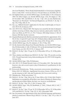 Image of the Page - 354 - in Universities in Imperial Austria, 1848–1918 - A Social History of a Multilingual Space