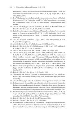 Bild der Seite - 356 - in Universities in Imperial Austria, 1848–1918 - A Social History of a Multilingual Space