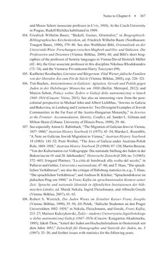 Bild der Seite - 367 - in Universities in Imperial Austria, 1848–1918 - A Social History of a Multilingual Space