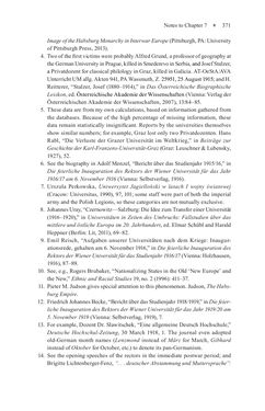 Bild der Seite - 371 - in Universities in Imperial Austria, 1848–1918 - A Social History of a Multilingual Space