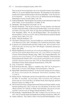 Bild der Seite - 372 - in Universities in Imperial Austria, 1848–1918 - A Social History of a Multilingual Space