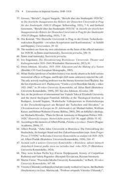 Image of the Page - 376 - in Universities in Imperial Austria, 1848–1918 - A Social History of a Multilingual Space