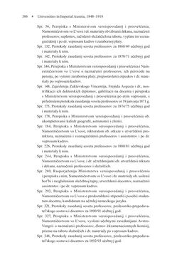 Bild der Seite - 386 - in Universities in Imperial Austria, 1848–1918 - A Social History of a Multilingual Space