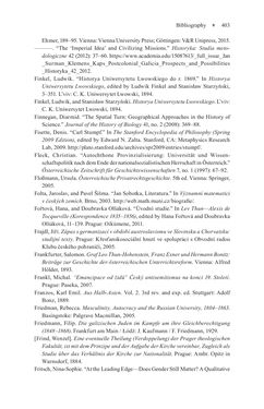 Bild der Seite - 403 - in Universities in Imperial Austria, 1848–1918 - A Social History of a Multilingual Space