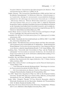 Image of the Page - 417 - in Universities in Imperial Austria, 1848–1918 - A Social History of a Multilingual Space
