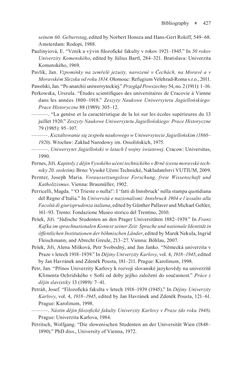 Image of the Page - 427 - in Universities in Imperial Austria, 1848–1918 - A Social History of a Multilingual Space
