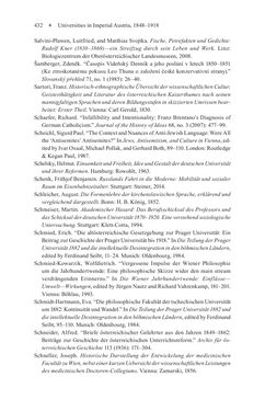 Image of the Page - 432 - in Universities in Imperial Austria, 1848–1918 - A Social History of a Multilingual Space