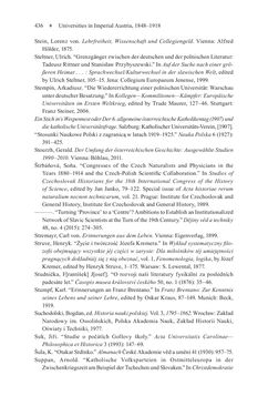 Image of the Page - 436 - in Universities in Imperial Austria, 1848–1918 - A Social History of a Multilingual Space