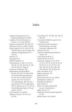 Bild der Seite - 445 - in Universities in Imperial Austria, 1848–1918 - A Social History of a Multilingual Space