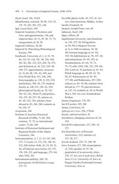 Bild der Seite - 450 - in Universities in Imperial Austria, 1848–1918 - A Social History of a Multilingual Space