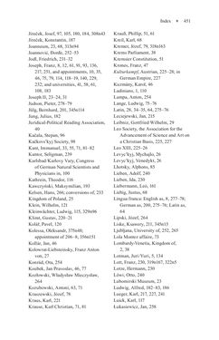 Bild der Seite - 451 - in Universities in Imperial Austria, 1848–1918 - A Social History of a Multilingual Space