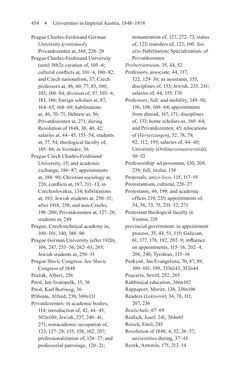 Image of the Page - 454 - in Universities in Imperial Austria, 1848–1918 - A Social History of a Multilingual Space
