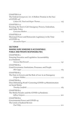 Image of the Page - (000006) - in VULNERABLE - The Law, Policy and Ethics of COVID-19