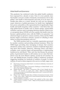 Bild der Seite - 15 - in VULNERABLE - The Law, Policy and Ethics of COVID-19