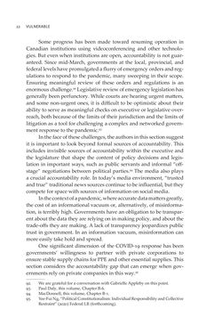 Bild der Seite - 22 - in VULNERABLE - The Law, Policy and Ethics of COVID-19