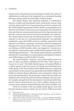 Bild der Seite - 38 - in VULNERABLE - The Law, Policy and Ethics of COVID-19