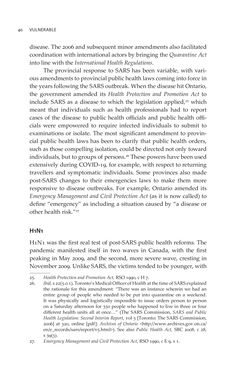 Bild der Seite - 40 - in VULNERABLE - The Law, Policy and Ethics of COVID-19