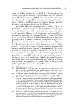 Bild der Seite - 73 - in VULNERABLE - The Law, Policy and Ethics of COVID-19