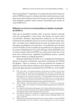 Bild der Seite - 75 - in VULNERABLE - The Law, Policy and Ethics of COVID-19