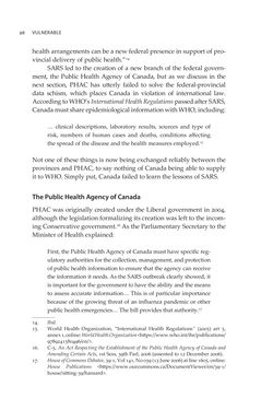 Bild der Seite - 98 - in VULNERABLE - The Law, Policy and Ethics of COVID-19