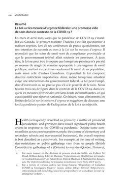 Bild der Seite - 106 - in VULNERABLE - The Law, Policy and Ethics of COVID-19