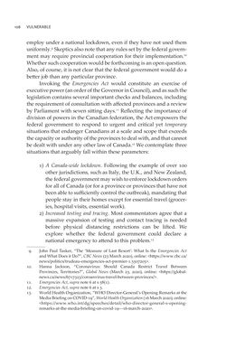 Bild der Seite - 108 - in VULNERABLE - The Law, Policy and Ethics of COVID-19