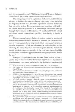 Image of the Page - 118 - in VULNERABLE - The Law, Policy and Ethics of COVID-19