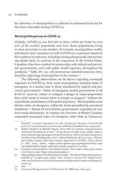 Image of the Page - 132 - in VULNERABLE - The Law, Policy and Ethics of COVID-19