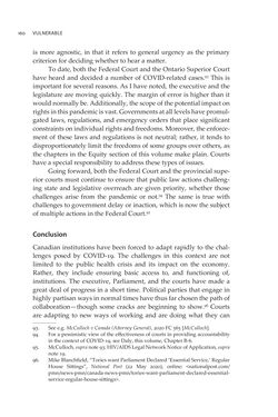 Image of the Page - 160 - in VULNERABLE - The Law, Policy and Ethics of COVID-19