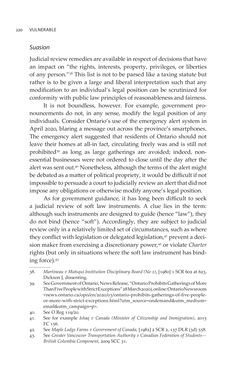 Bild der Seite - 220 - in VULNERABLE - The Law, Policy and Ethics of COVID-19