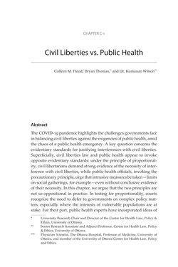 Image of the Page - 249 - in VULNERABLE - The Law, Policy and Ethics of COVID-19