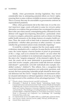 Image of the Page - 258 - in VULNERABLE - The Law, Policy and Ethics of COVID-19