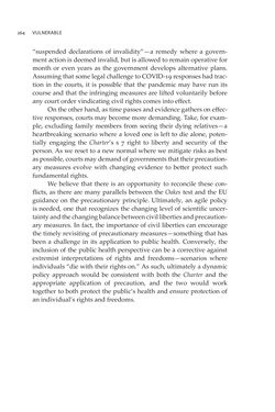 Image of the Page - 264 - in VULNERABLE - The Law, Policy and Ethics of COVID-19