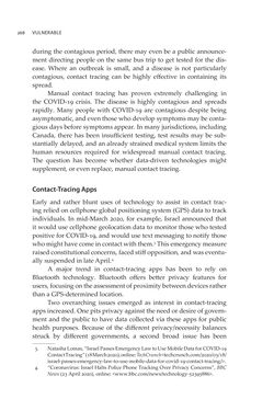 Image of the Page - 268 - in VULNERABLE - The Law, Policy and Ethics of COVID-19