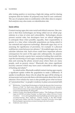 Image of the Page - 274 - in VULNERABLE - The Law, Policy and Ethics of COVID-19