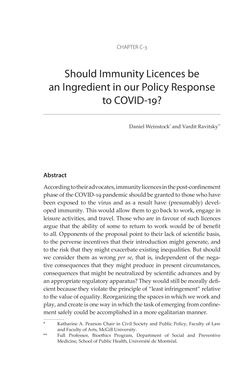 Image of the Page - 277 - in VULNERABLE - The Law, Policy and Ethics of COVID-19