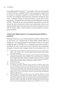 Image of the Page - 304 - in VULNERABLE - The Law, Policy and Ethics of COVID-19