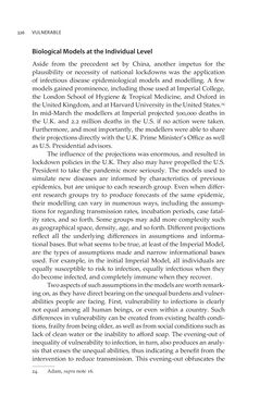 Bild der Seite - 326 - in VULNERABLE - The Law, Policy and Ethics of COVID-19