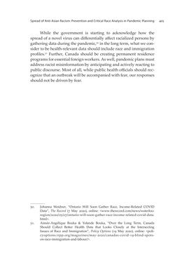 Image of the Page - 405 - in VULNERABLE - The Law, Policy and Ethics of COVID-19